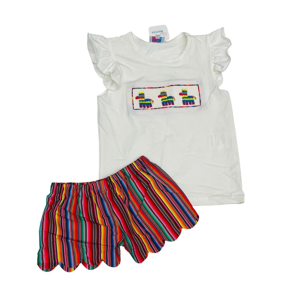 NWT (Please Read) Ann + Reeves Size 5 Pinata Sharyn Short Set